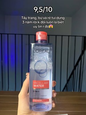 Nước tẩy trang Loreal 95ml và 400ml 