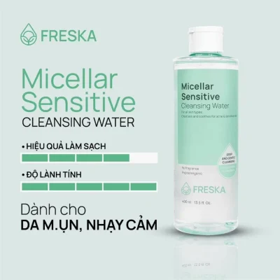 Nước tẩy trang Freska công dụng 