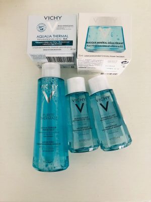 Nước tẩy trang Vichy chai xanh