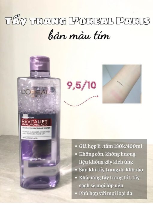 Nước tẩy trang Loreal 95ml