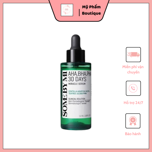 Tinh Chất Hỗ Trợ Giảm Mụn Some By Mi AHA-BHA-PHA 30