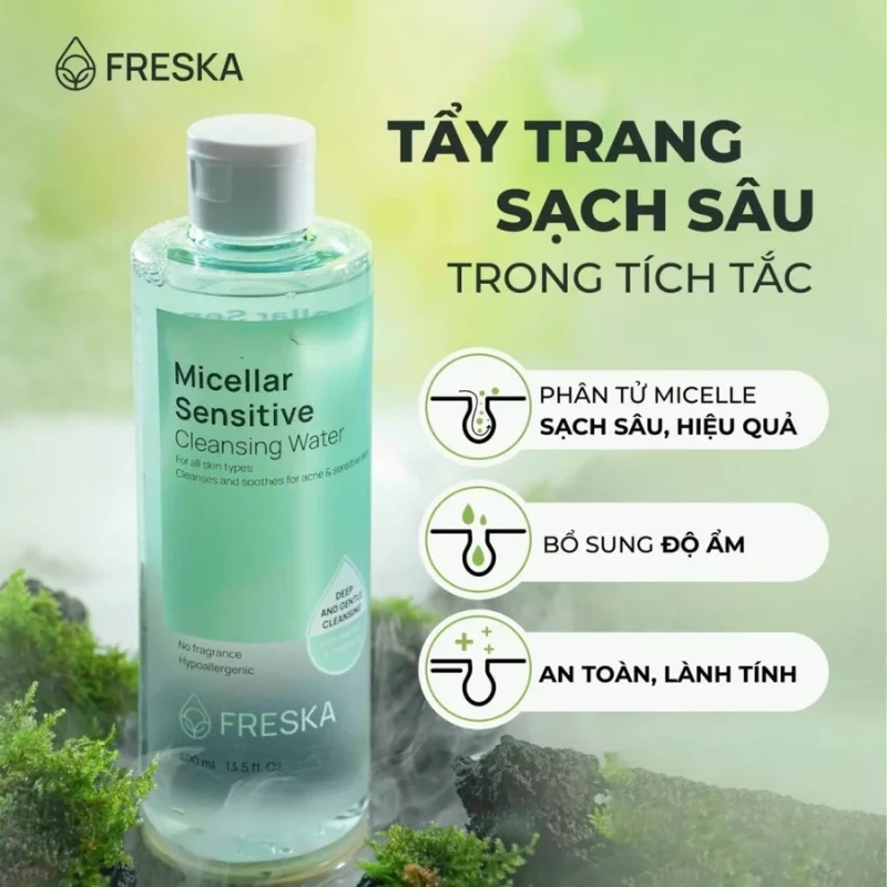 Nước tẩy trang Freska